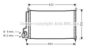 AVA QUALITY COOLING OL5229 Condenser, air conditioning